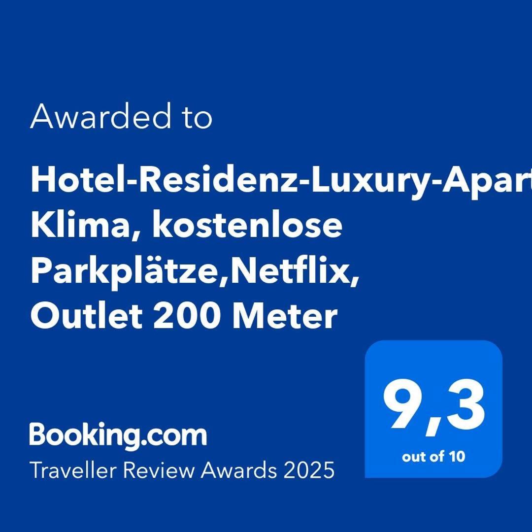 Hotel Residenz Luxury Apartments 메칭엔 외부 사진